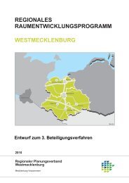 Regionales Raumentwicklungsprogramm Westmecklenburg im ...