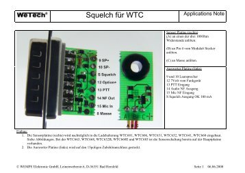 Squelch für WTC