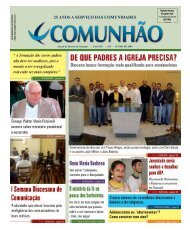 25 anos a serviço das comunidades - Diocese de Guaxupé