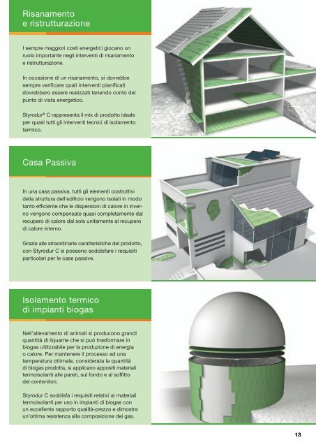 Styrodur C - XPS - Europe's green insulation - Brochure Italian - BASF