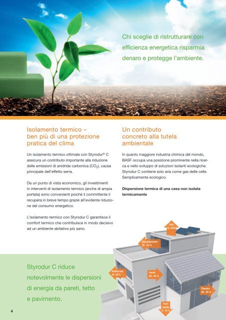 Styrodur C - XPS - Europe's green insulation - Brochure Italian - BASF