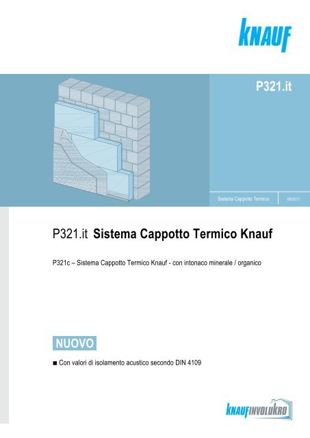 P321.it Sistema Cappotto Termico Knauf P321.it