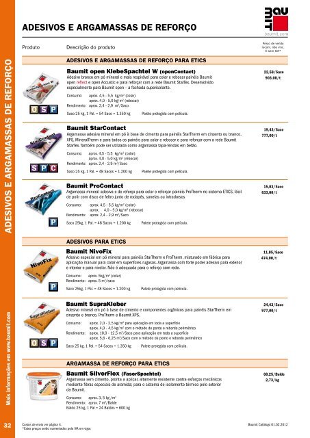 Sistema de isolamento térmico exterior (ETICS)