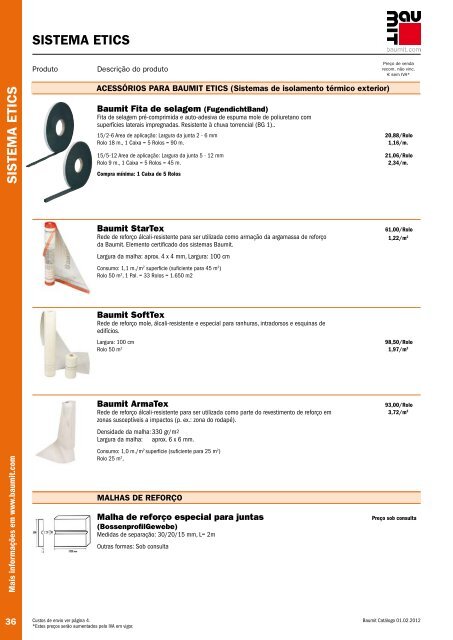 Sistema de isolamento térmico exterior (ETICS)