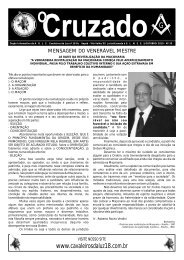 Jornal O CRUZADO - OUTUBRO/2010 - Nº 35 - A:.R:.L:.S ...