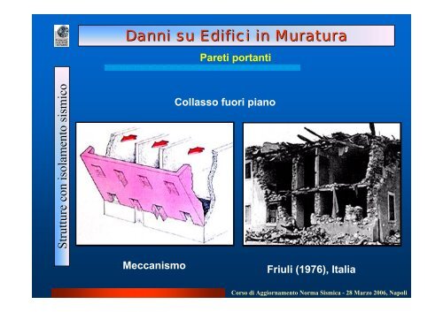 Strutture con Isolamento Sismico: Edifici & Ponti - Dipartimento di ...