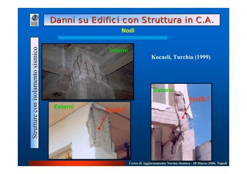 Strutture con Isolamento Sismico: Edifici & Ponti - Dipartimento di ...