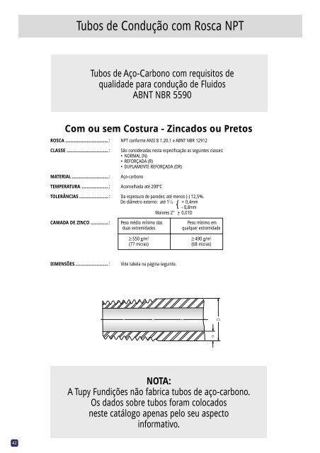 Catálogo Técnico - Escola da Vida