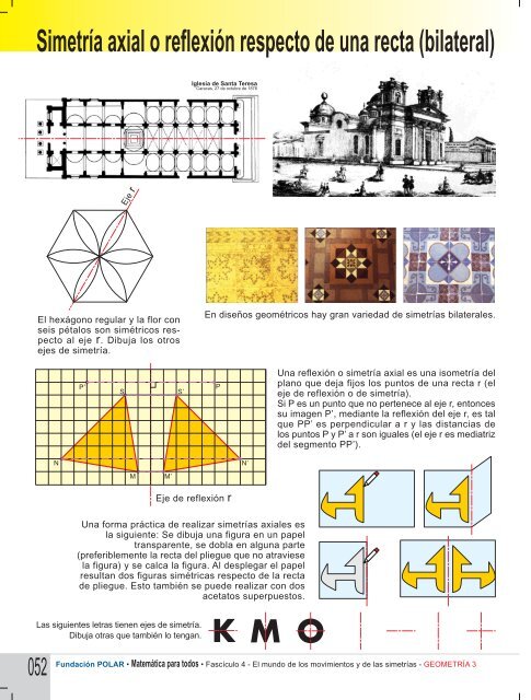 Matemática para todos y de las simetrías - Ciencia en la Escuela