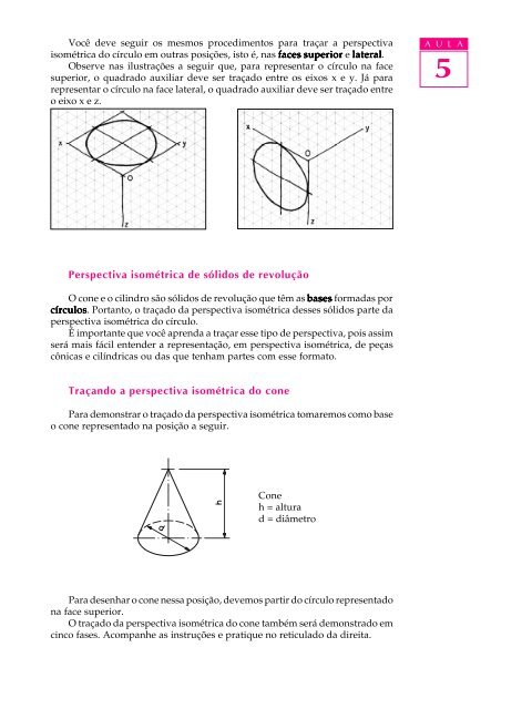 05. Perspectiva isométrica de modelos com elementos diversos