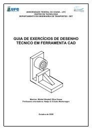 guia de exercícios de desenho técnico em ferramenta cad - DET