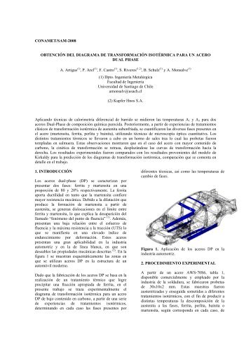 Obtención del diagrama de transformación isotérmica para un