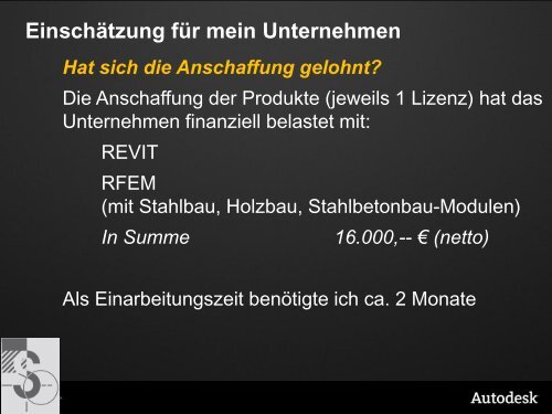 Revit Structure, ein Erfahrungsbericht - Autodesk