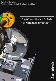 Die 10wichtigsten Gründe für Autodesk® Inventor®