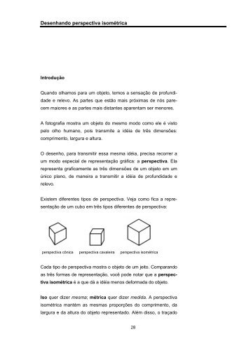 Desenhando perspectiva isométrica - DCA