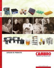 bandejas de policarbonato camwear - Cambro Manufacturing ...