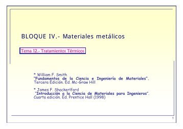 Tema 12.- Tratamientos Térmicos - OCW