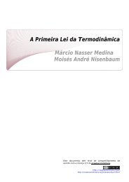 A Primeira Lei da Termodinâmica Márcio Nasser Medina Moisés ...