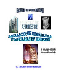 Instalaciones Hidráulicas y Sanitarias en Edificios - Departamento ...