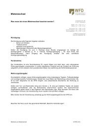 Übernahmevereinbarung (PDF, 36kB) - WFD