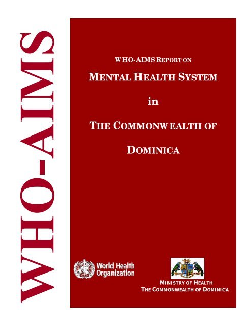 Dominica. Mental Health System in the Commonwealth of