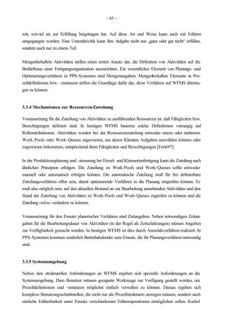 PPS meets Workflow - Institut für Wirtschaftsinformatik der WWU ...