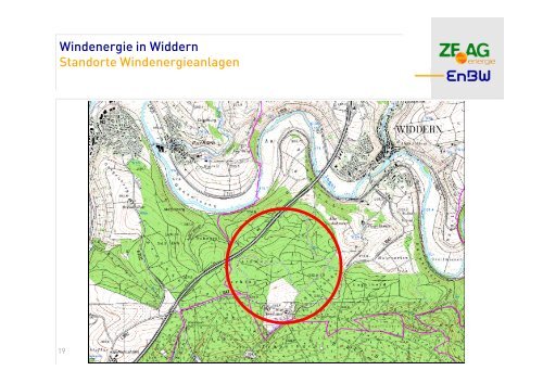 Bürgerinformation Erneuerbare Energien für die Stadt Widdern