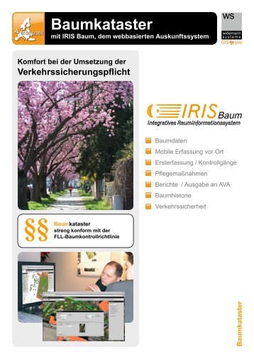 IRIS Baum - Baumkataster - Widemann Systeme GmbH