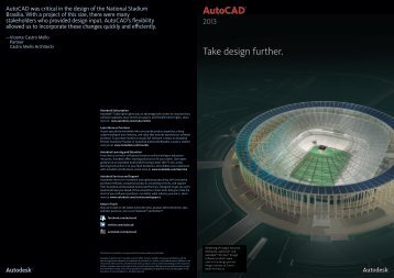 AutoCAD 2013 english brochure - Widemann Systeme GmbH
