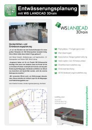 WS LANDCAD 3Drain - Widemann Systeme GmbH