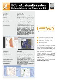 IRIS - Auskunftssystem - Widemann Systeme GmbH