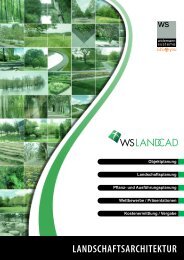 WS LANDCAD Landschaftsarchitektur - Widemann Systeme GmbH