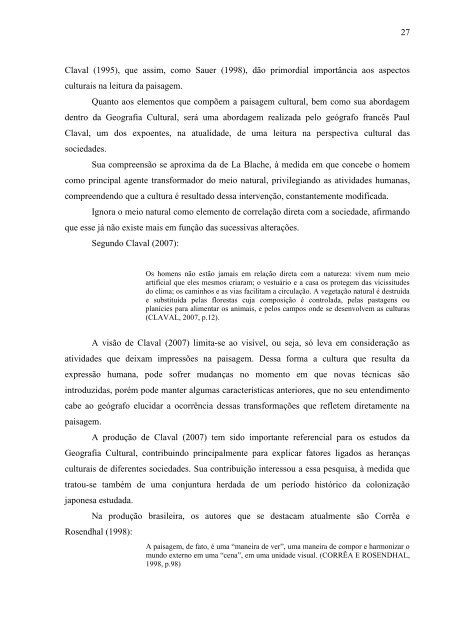 Os japoneses e a teicultura no município de Registro-SP - PGE/UEM