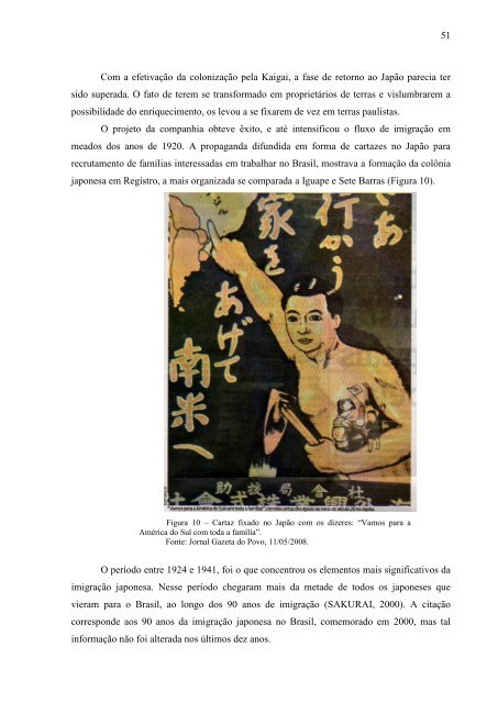 Os japoneses e a teicultura no município de Registro-SP - PGE/UEM