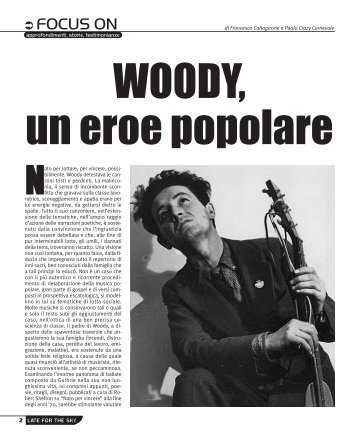 Woody Guthrie. Un eroe popolare - Late For The Sky