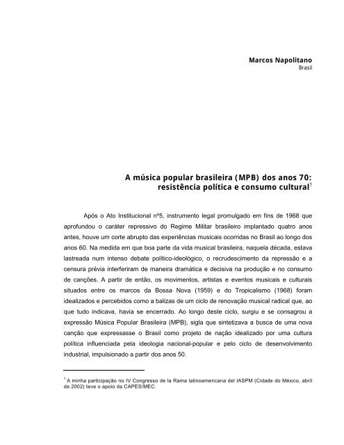 Rede Globo e A MPB PDF, PDF, Indústrias