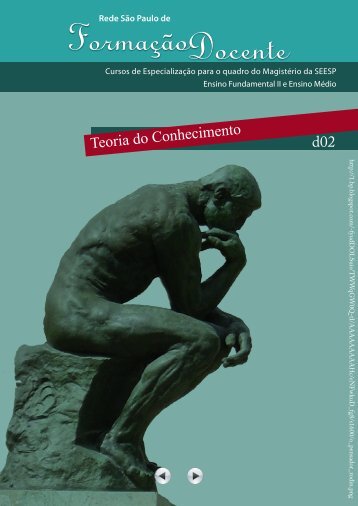 Teoria do Conhecimento d02 - Acervo Digital da Unesp