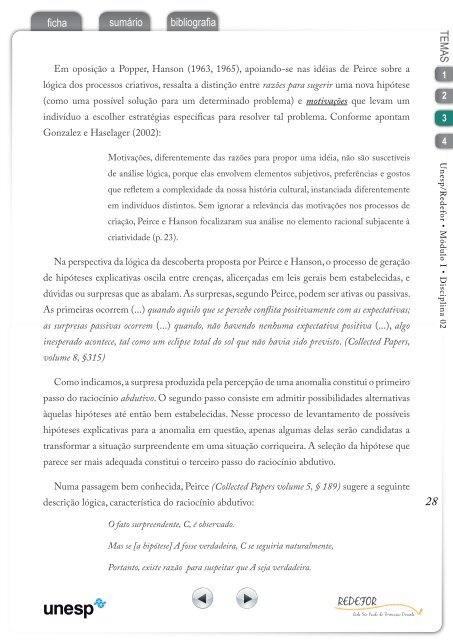 Teoria do Conhecimento d02 - Acervo Digital da Unesp