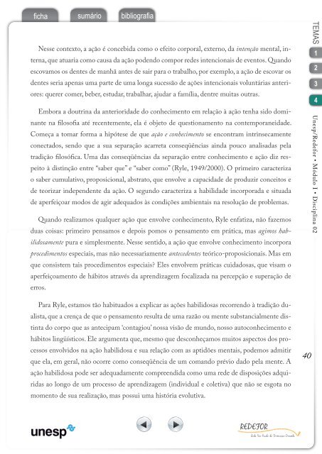 Teoria do Conhecimento d02 - Acervo Digital da Unesp