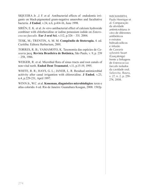 comparação da atividade antimicrobiana in vitro de diferentes ... - USC