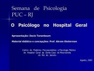 O Psicólogo no Hospital Geral - Decio Tenenbaum