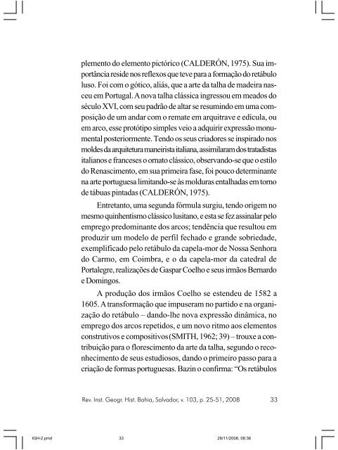 revista do instituto geográfico e histórico da bahia - IGHB