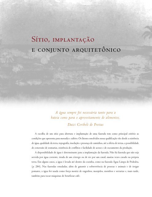 VOL 2 – Arquitetura nas Fazendas do Sul de Minas ... - Monumenta