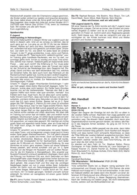 Publ wiernsheim Issue kw49 Page 13