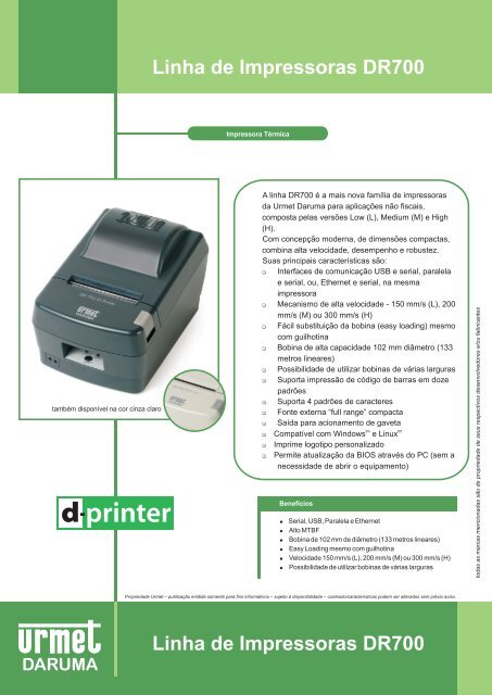 driver daruma dr700 d-printer