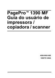 Guia do usuário de impressora/copiadora/scanner - Konica Minolta