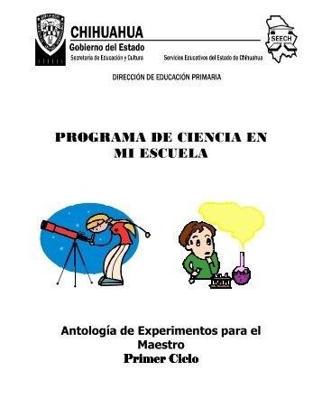 programa de ciencia en mi escuela - Dirección de Educación Primaria