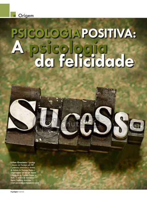 PsicologiaPositiva: - Instituto de Psicologia Positiva e Comportamento