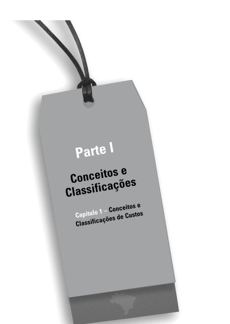 conceitos e classificações de custos - Editora Saraiva