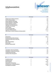 Hinweise und Empfehlungen - Wieser Medizintechnik